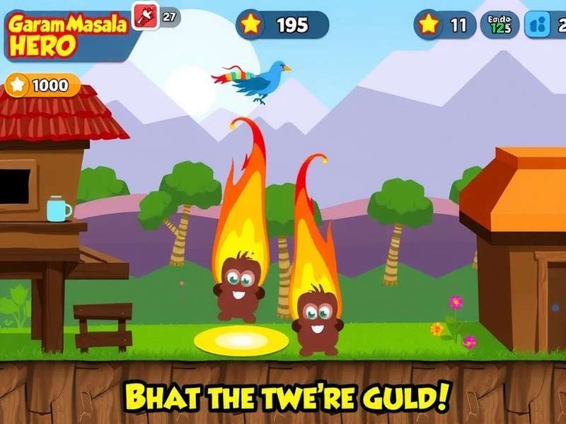 Garam Masala Hero game screenshot